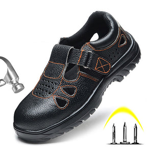 Men Boots Anti-smashing Puncture Work Safety Boot Breathable Men Shoes